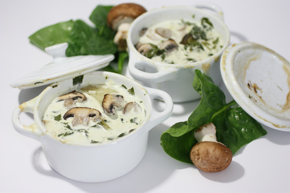 crema de calabacin con sofrito