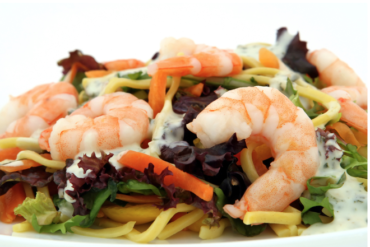 ENSALADA-DE-LANGOSTINOS-Y-CREMA-DE-AGUACATE-PONER-EN-AUTOR-ROBERT-OWEN-WAHL